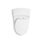 KOHLER K-4007-0 San Souci One-Piece Round-Front Toilet, 1.28 Gpf In White