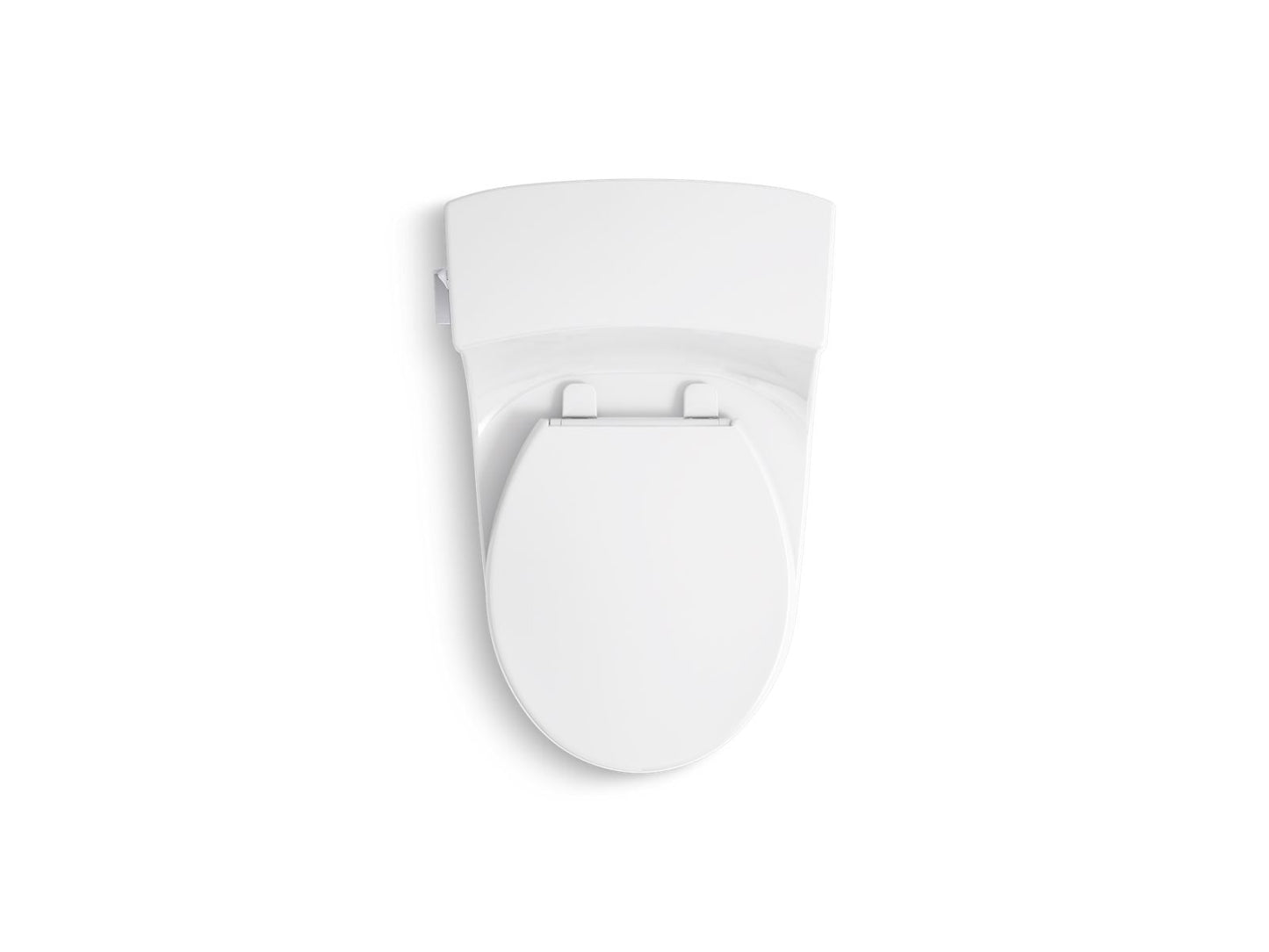 KOHLER K-4007-0 San Souci One-Piece Round-Front Toilet, 1.28 Gpf In White