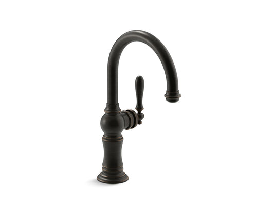 KOHLER K-99264-2BZ Artifacts Single-Handle Kitchen Sink Faucet In Oil-Rubbed Bronze