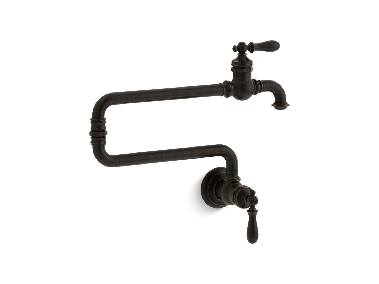 KOHLER K-99270-2BZ Artifacts Wall-Mount Pot Filler In Oil-Rubbed Bronze