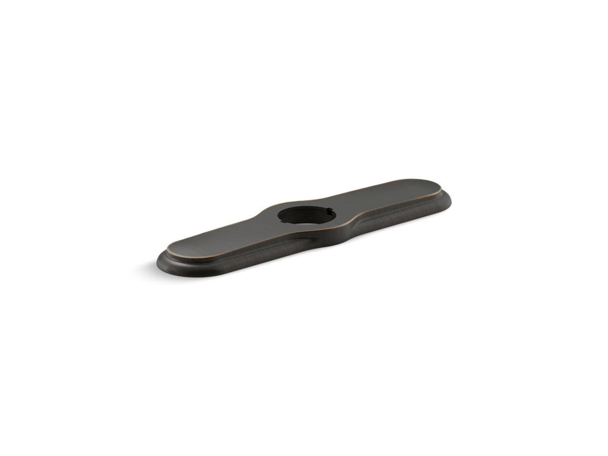 KOHLER K-99272-2BZ 3-Hole Kitchen Faucet Escutcheon In Oil-Rubbed Bronze