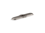 KOHLER K-99272-VS 3-Hole Kitchen Faucet Escutcheon - Vibrant Stainless