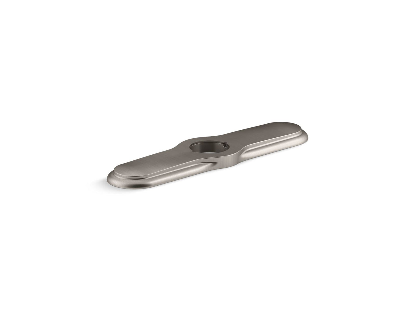 KOHLER K-99272-VS 3-hole kitchen faucet escutcheon - Vibrant Stainless