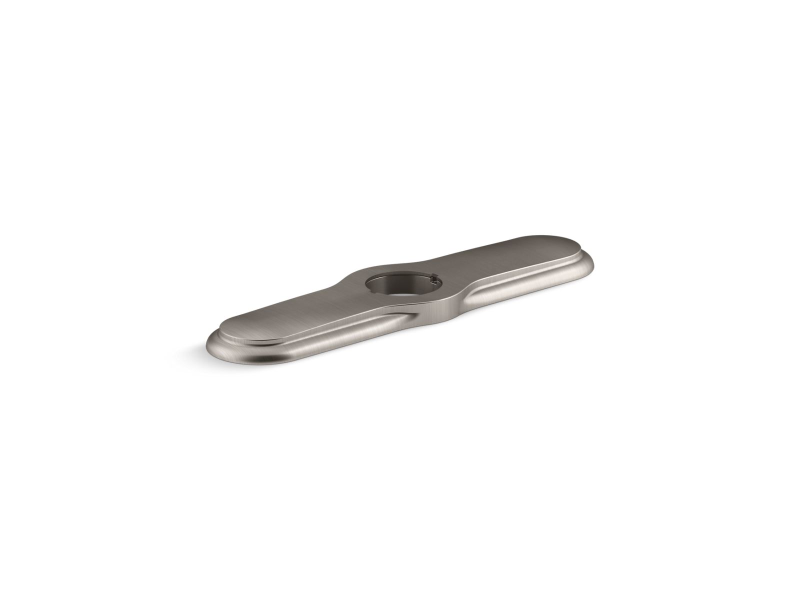 KOHLER K-99272-VS 3-Hole Kitchen Faucet Escutcheon - Vibrant Stainless