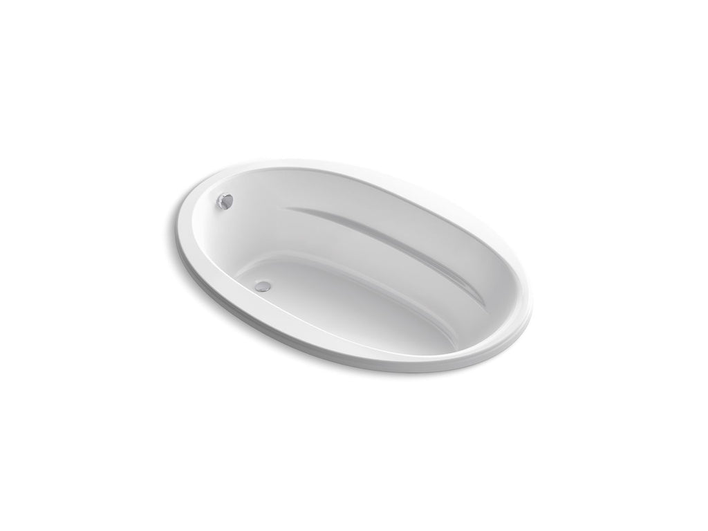 KOHLER K-6346-0 Sunward 66" X 42" Drop-In Bath - White