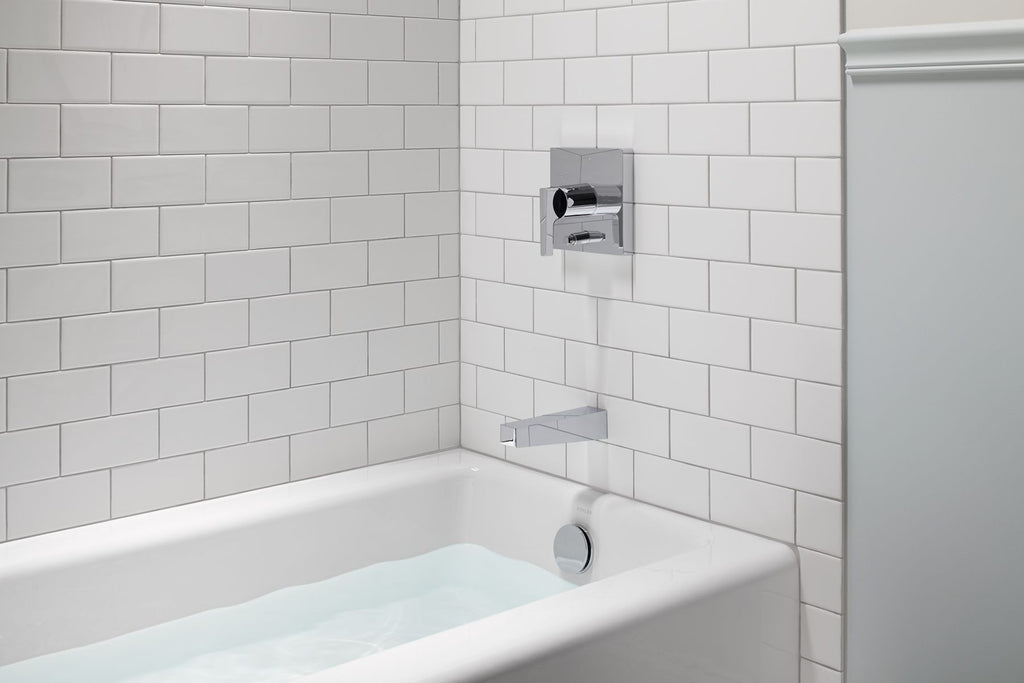 KOHLER K-838-34 Bellwether 60" X 30-1/4" Alcove Bath, Right Drain - Fresh Green