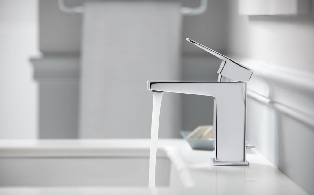 KOHLER K-99760-4-CP Honesty Single-Handle Bathroom Sink Faucet, 1.2 Gpm - Polished Chrome
