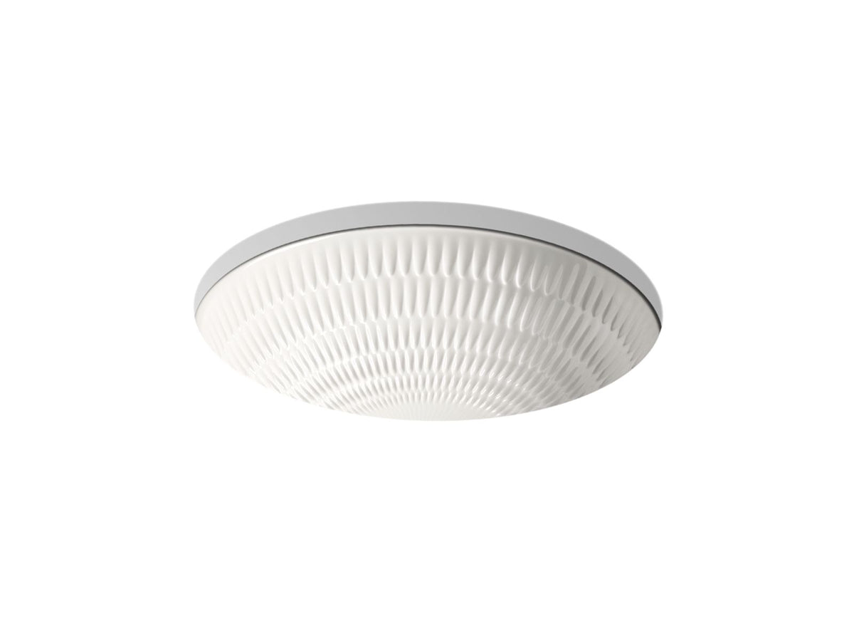 KOHLER K-17889-RL-RB2 Derring 19-1/2" Oval Undermount Bathroom Sink - Bourbon Rutile