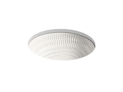 KOHLER K-17889-RL-RB2 Derring 19-1/2" oval undermount bathroom sink - Bourbon Rutile