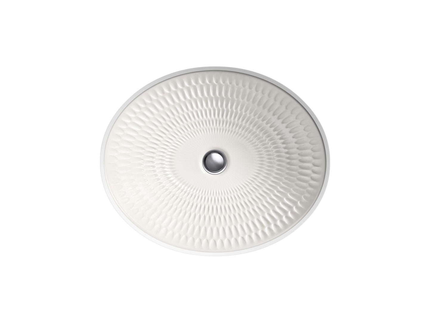 KOHLER K-17889-RL-RB2 Derring 19-1/2" oval undermount bathroom sink - Bourbon Rutile