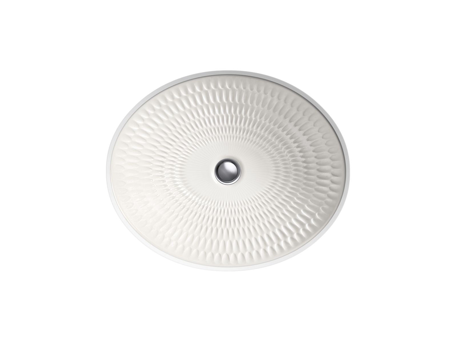 KOHLER K-17889-RL-RB2 Derring 19-1/2" Oval Undermount Bathroom Sink - Bourbon Rutile