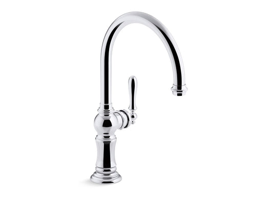 KOHLER K-99263-CP Artifacts Single-Handle Kitchen Sink Faucet In Polished Chrome