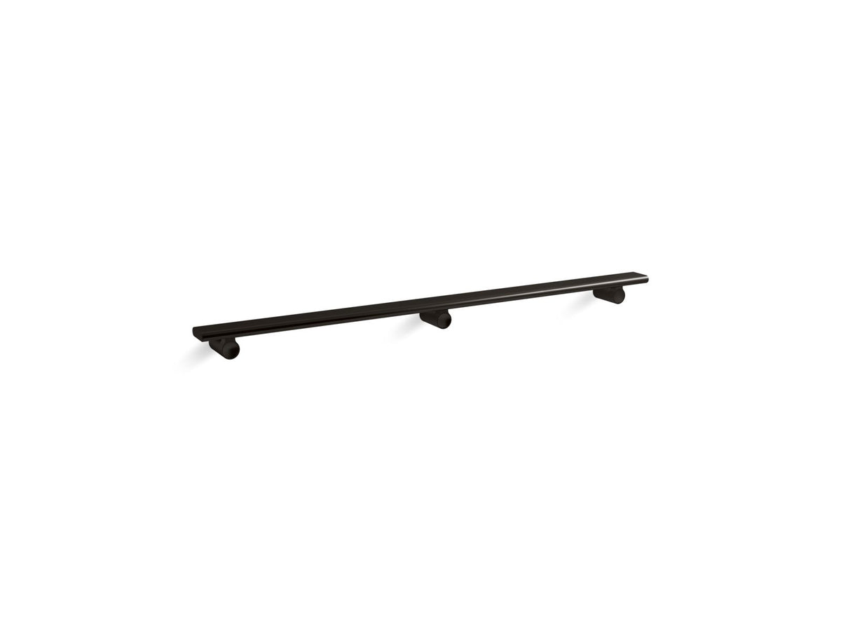 KOHLER K-97626-BL Choreograph 36" Shower Barre - Matte Black