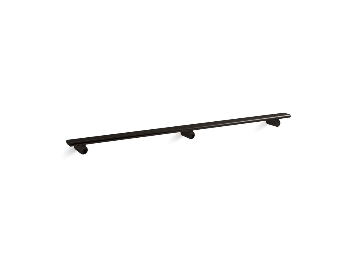 KOHLER K-97627-BL Choreograph 40" Shower Barre - Matte Black