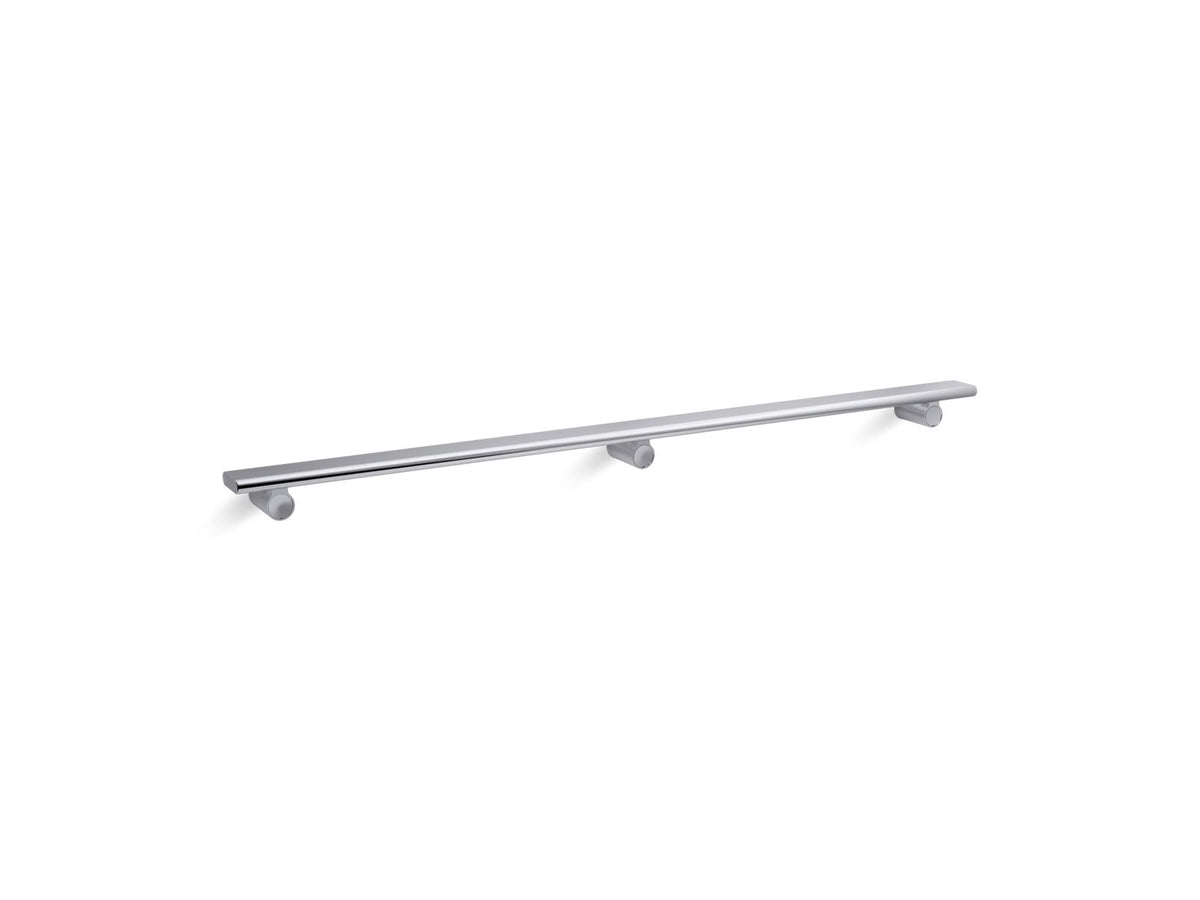 KOHLER K-97627-SHP Choreograph 40" Shower Barre - Bright Polished Silver
