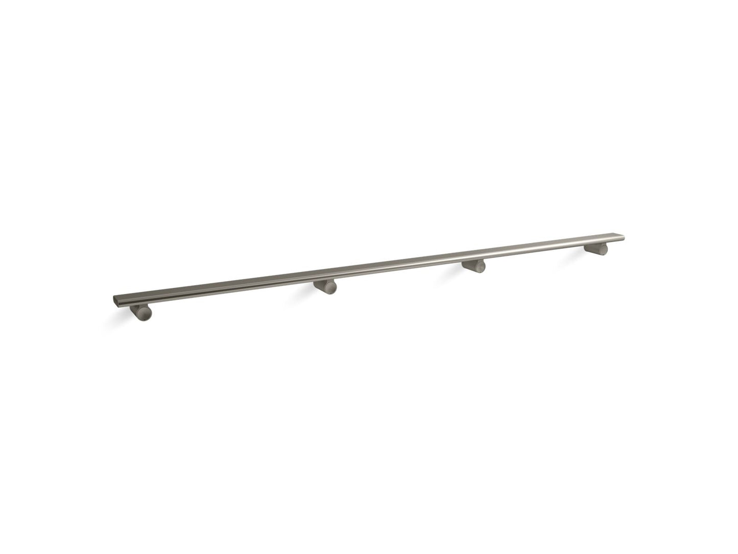 KOHLER K-97628-BNK Choreograph 54" Shower Barre In Anodized Brushed Nickel