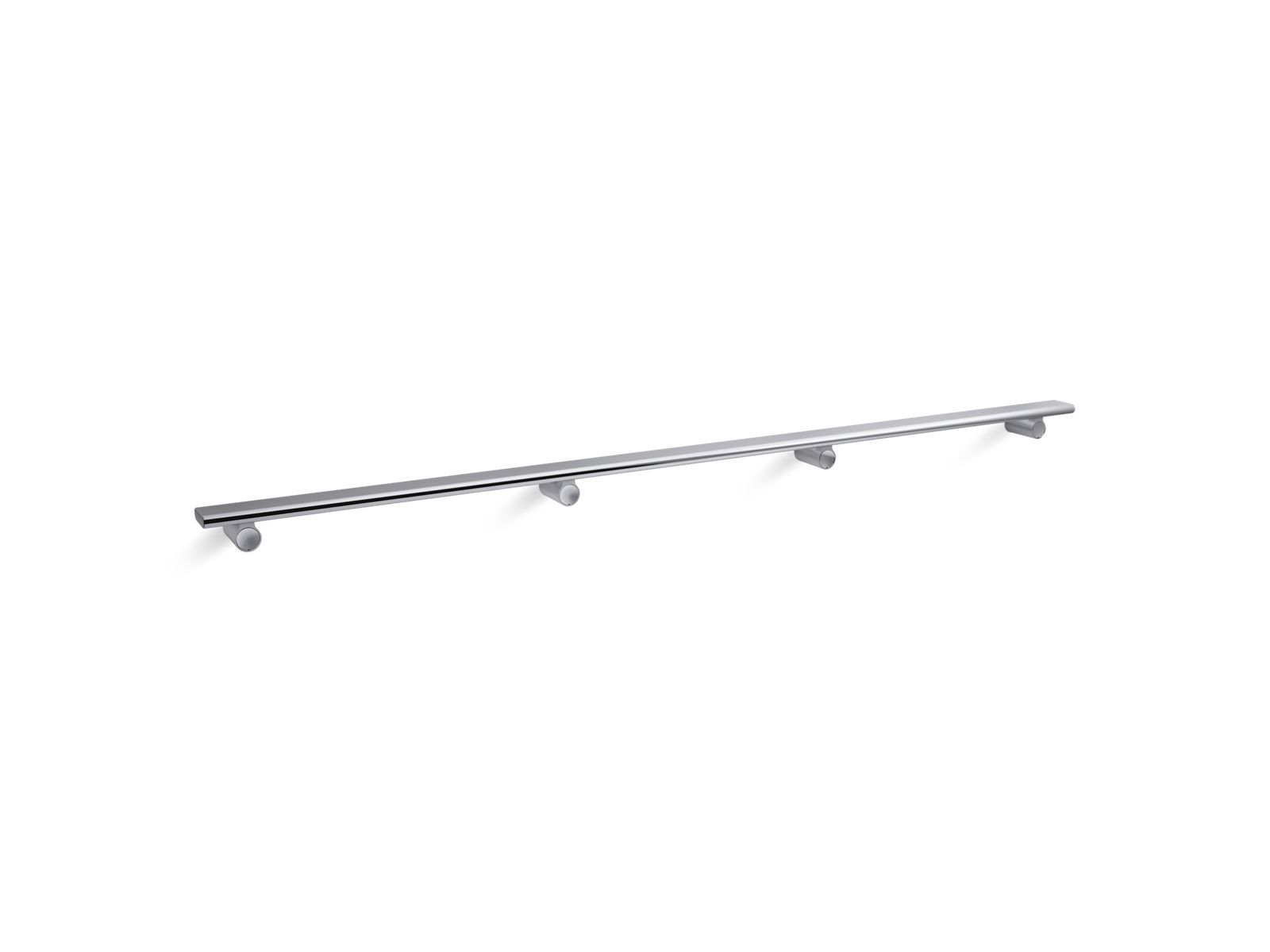 KOHLER K-97628-SHP Choreograph 54" Shower Barre - Bright Polished Silver