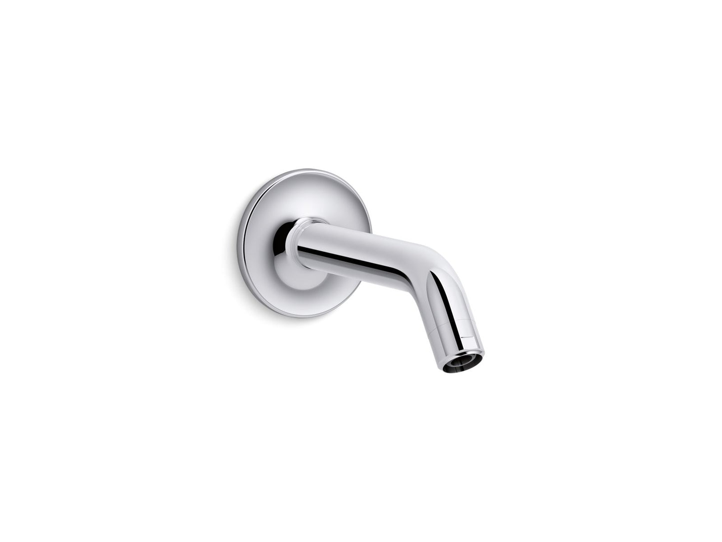 KOHLER K-933-CP Purist Shower Arm And Flange In Polished Chrome