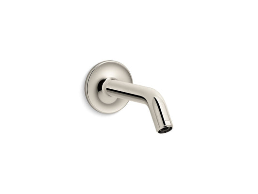 KOHLER K-933-SN Purist Shower Arm And Flange In Vibrant Polished Nickel