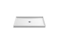 KOHLER K-8461-0 Rely 48" X 34" Alcove Shower Base, Center Drain - White