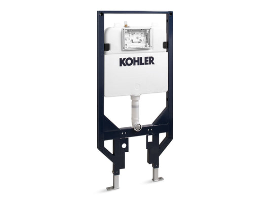 KOHLER K-18647-NA Veil In-wall tank and carrier for K-76395 Veil wall-hung smart toilet