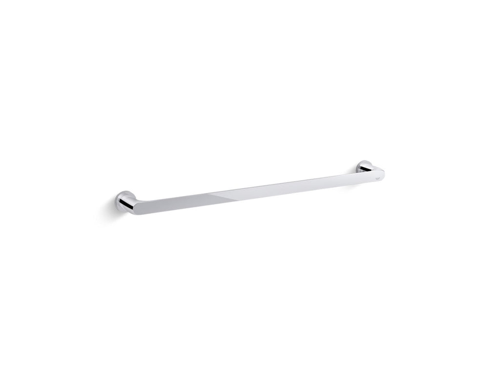 KOHLER K-97495-2MB Avid 24" Towel Bar - Vibrant Brushed Moderne Brass