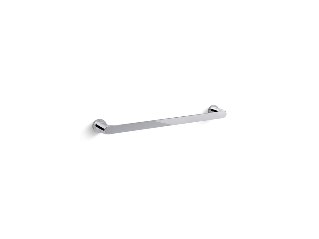 KOHLER K-97494-2MB Avid 18" Towel Bar - Vibrant Brushed Moderne Brass