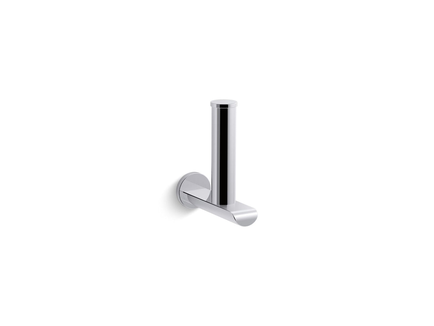 KOHLER K-97502-CP Avid Vertical Toilet Paper Holder In Polished Chrome