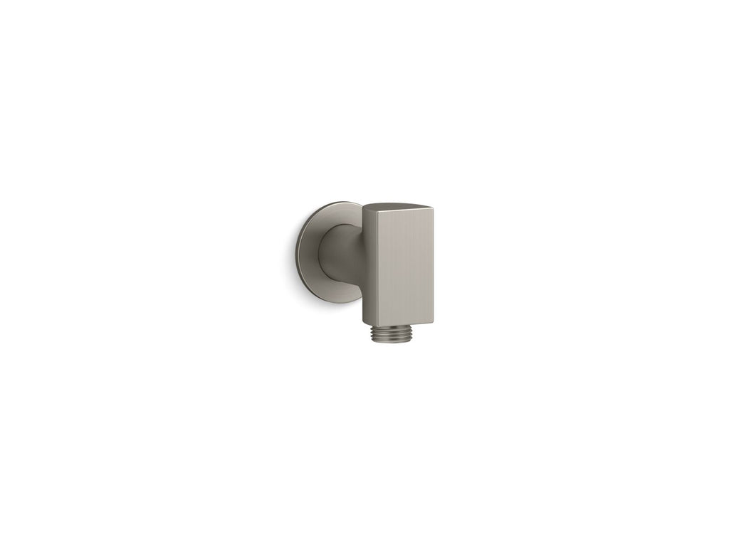 KOHLER K-98352-BN Exhale Wall-Mount Supply Elbow - Vibrant Brushed Nickel