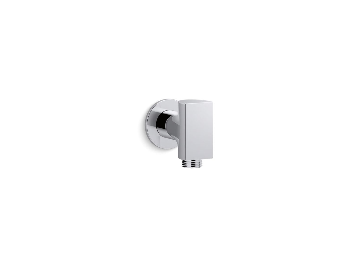 KOHLER K-98352-CP Exhale Wall-Mount Supply Elbow - Polished Chrome