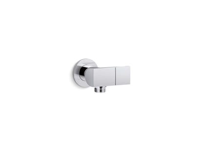 KOHLER K-98354-BN Exhale Wall-mount handshower holder with supply elbow and check valve - Vibrant Brushed Nickel