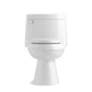 KOHLER K-3619-0 Cimarron One-Piece Elongated Toilet With Concealed Trapway, 1.28 Gpf In White