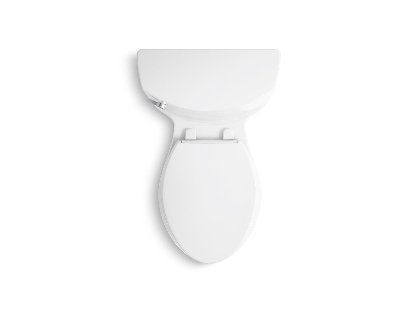 KOHLER K-3619-0 Cimarron One-Piece Elongated Toilet With Concealed Trapway, 1.28 Gpf In White