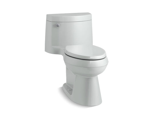 KOHLER K-3619-95 Cimarron One-Piece Elongated Toilet With Concealed Trapway, 1.28 Gpf In Ice Grey