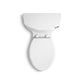 KOHLER K-3619-RA-0 Cimarron One-Piece Elongated Toilet With Concealed Trapway, 1.28 Gpf In White