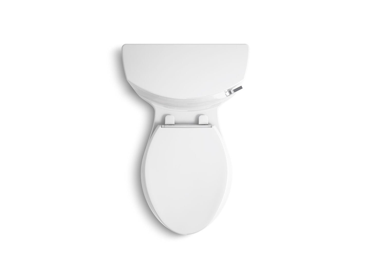 KOHLER K-3619-RA-0 Cimarron One-Piece Elongated Toilet With Concealed Trapway, 1.28 Gpf In White