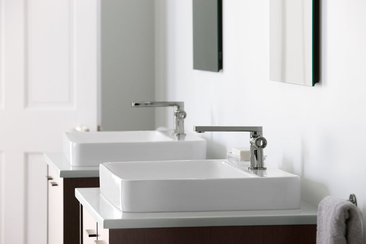 KOHLER K-2660-1-42 Vox 23" Rectangular Vessel Bathroom Sink - Aspen Green