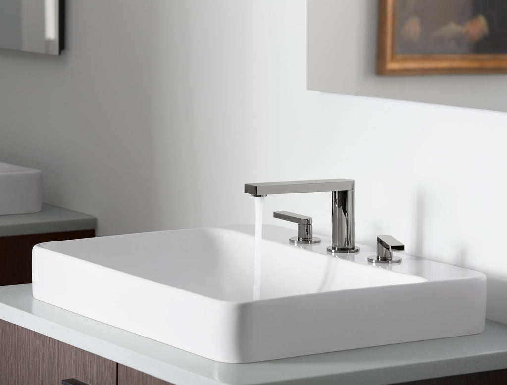 KOHLER K-2660-8-V10 Vox 23" Rectangular Vessel Bathroom Sink - 150Th Peachblow