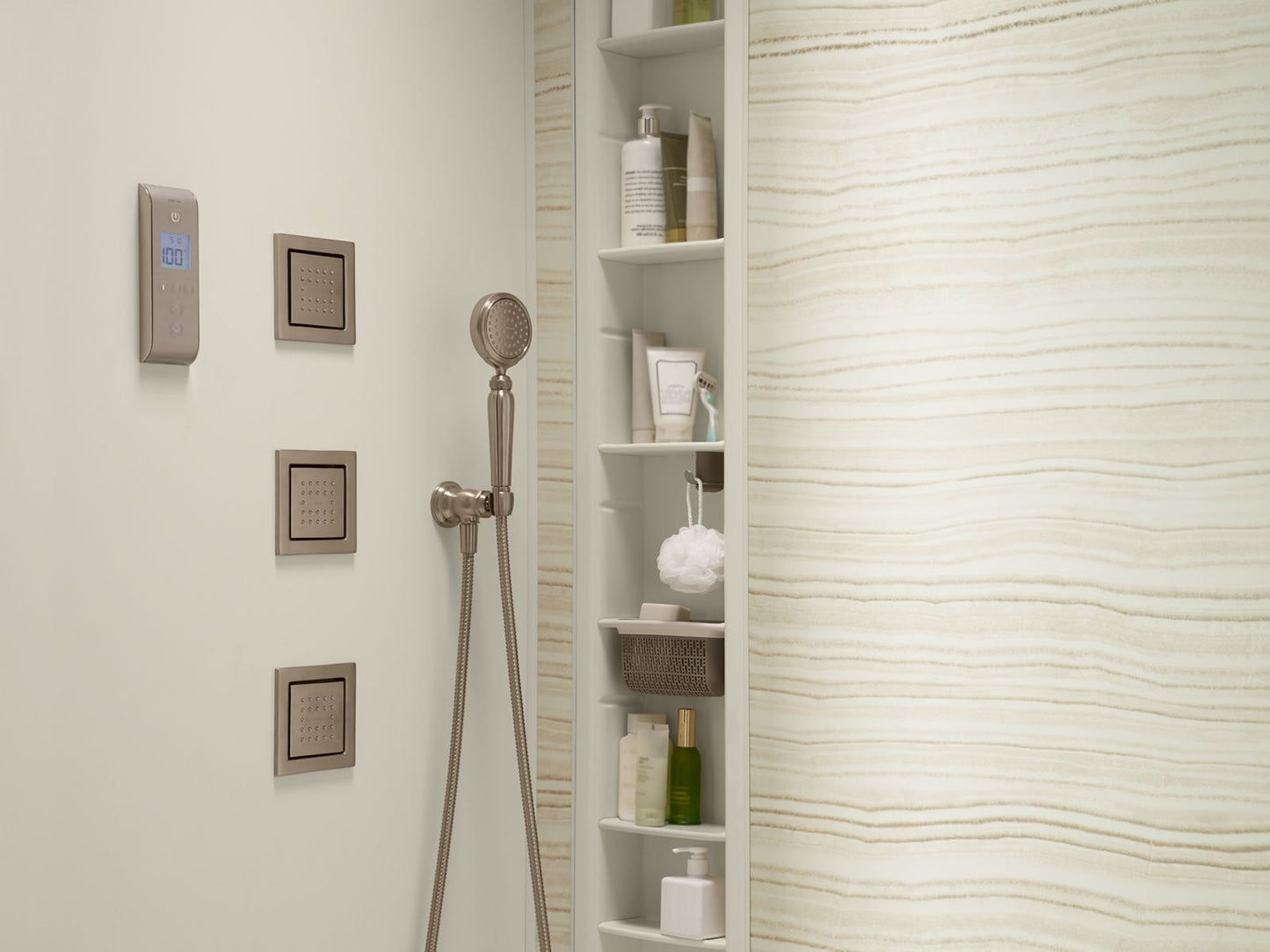 KOHLER K-72797-CP Artifacts Handshower holder - Polished Chrome