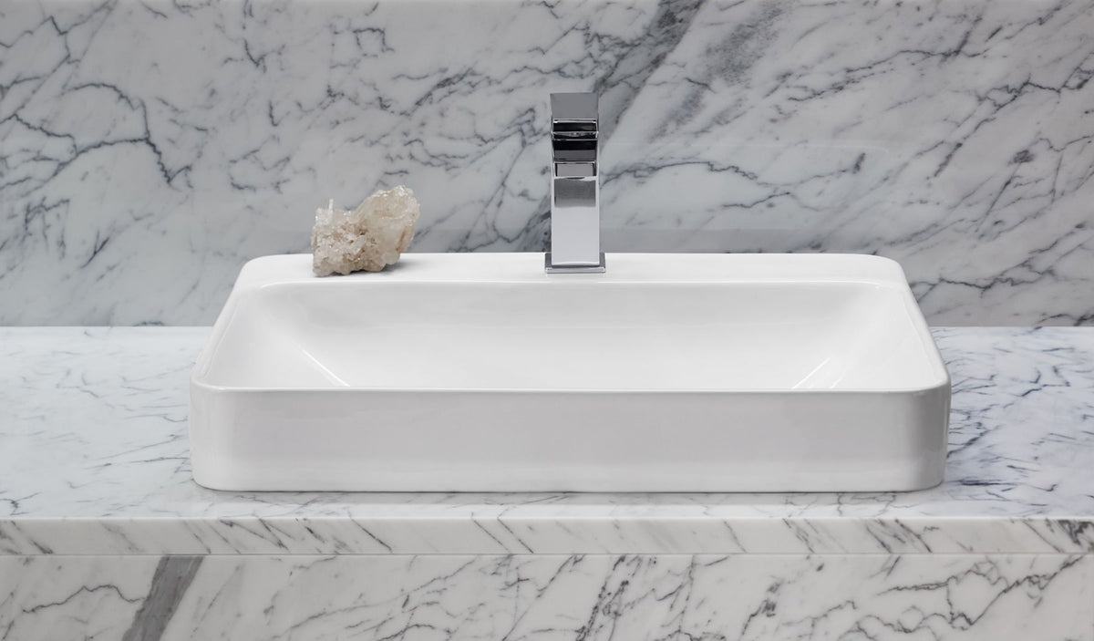 KOHLER K-2660-1-42 Vox 23" Rectangular Vessel Bathroom Sink - Aspen Green