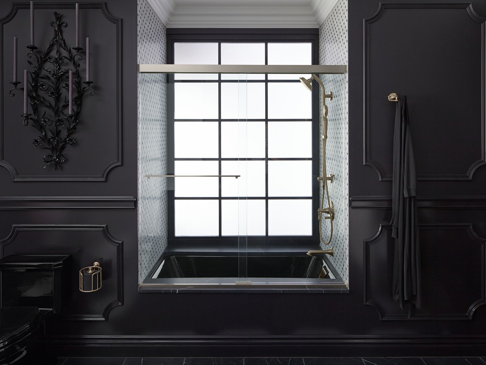 KOHLER K-850-58 Tea-For-Two 60" X 32" Drop-In Bath - Thunder Grey