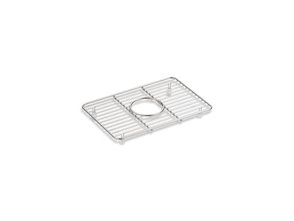 KOHLER K-5192-ST Cairn Small stainless steel sink rack, 9-7/16" x 14", for K-8207 - Stainless Steel