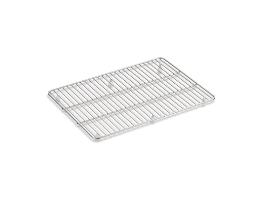 KOHLER K-5196-ST Cairn Large stainless steel sink rack, 19-1/2" x 14", for K-8206 - Stainless Steel
