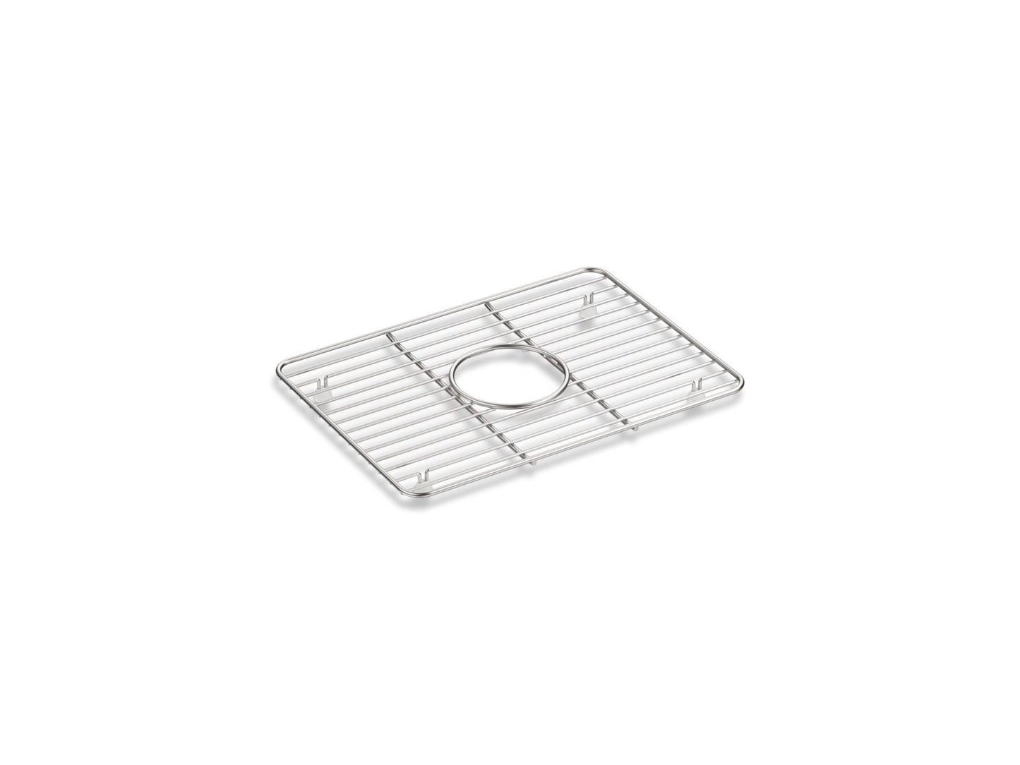 KOHLER K-5198-ST Cairn Stainless Steel Sink Rack, 10-3/8" X 14-1/4", For Small Bowl In Stainless Steel