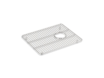 KOHLER K-5656-ST Cairn Stainless steel sink rack, 13-3/4" x 14", for K-8199 - Stainless Steel