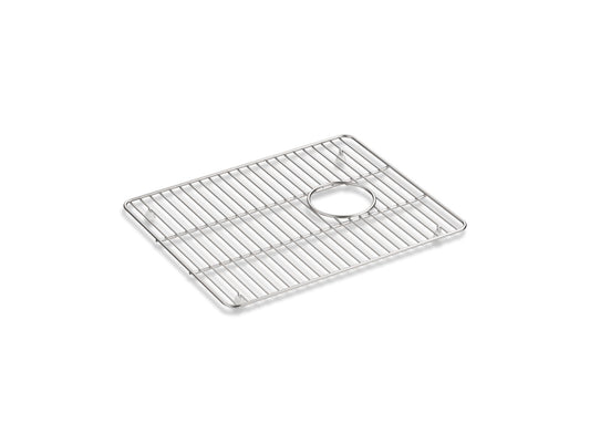 KOHLER K-5655-ST Cairn Stainless steel sink rack, 17-1/4" x 14”, for large bowl - Stainless Steel