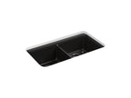 KOHLER K-8199-CM4 Cairn 33-1/2" Undermount Double-Bowl Kitchen Sink - Matte Grey
