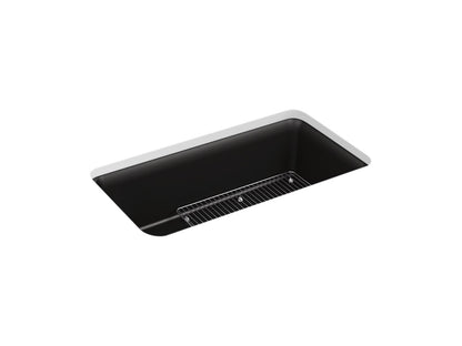KOHLER K-8206-CM2 Cairn 33-1/2" undermount single-bowl kitchen sink - Matte Brown
