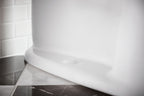 KOHLER K-3619-0 Cimarron One-Piece Elongated Toilet With Concealed Trapway, 1.28 Gpf - White