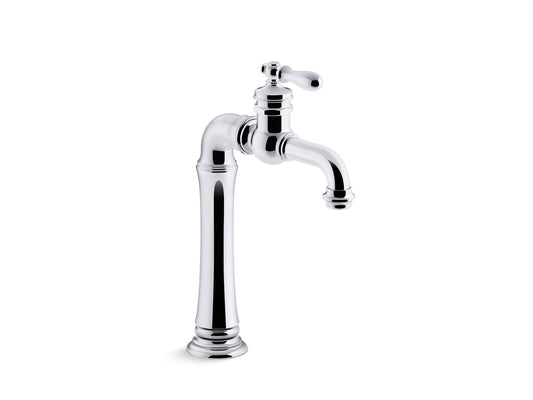 KOHLER K-99268-CP Artifacts Gentleman'S Single-Handle Bar Sink Faucet In Polished Chrome